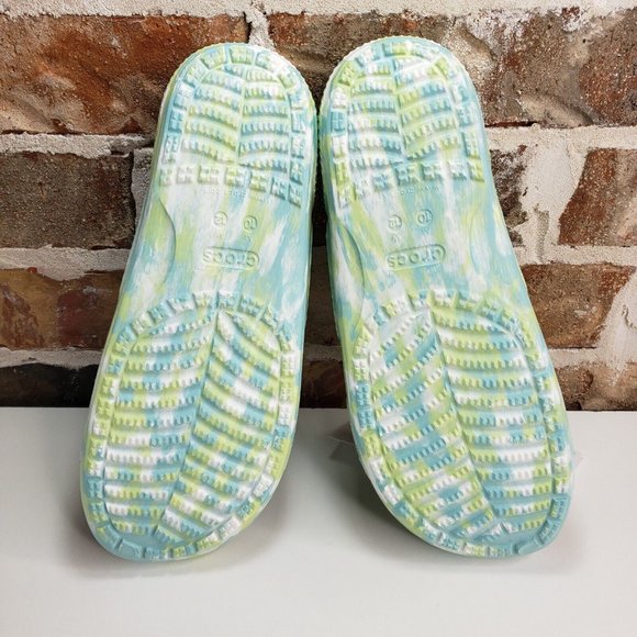 Crocs Classic Marbled Clog Sandal 207701-4SU Mens Sz 10 main image 5